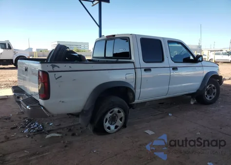 2000 Nissan Frontier Crew Cab Xe z USA, uszkodzony, nr VIN 1N6ED27T9YC304117
